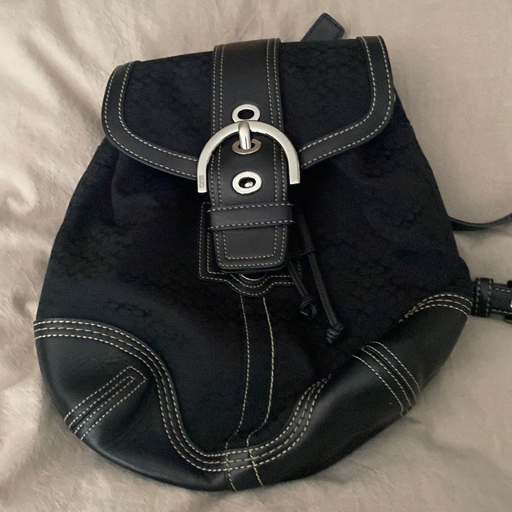 Coach Signature Mini Backpack